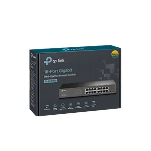 TP-Link TL-SG1016D V12 16-Port Gigabit Ethernet Desktop & Rackmount Switch