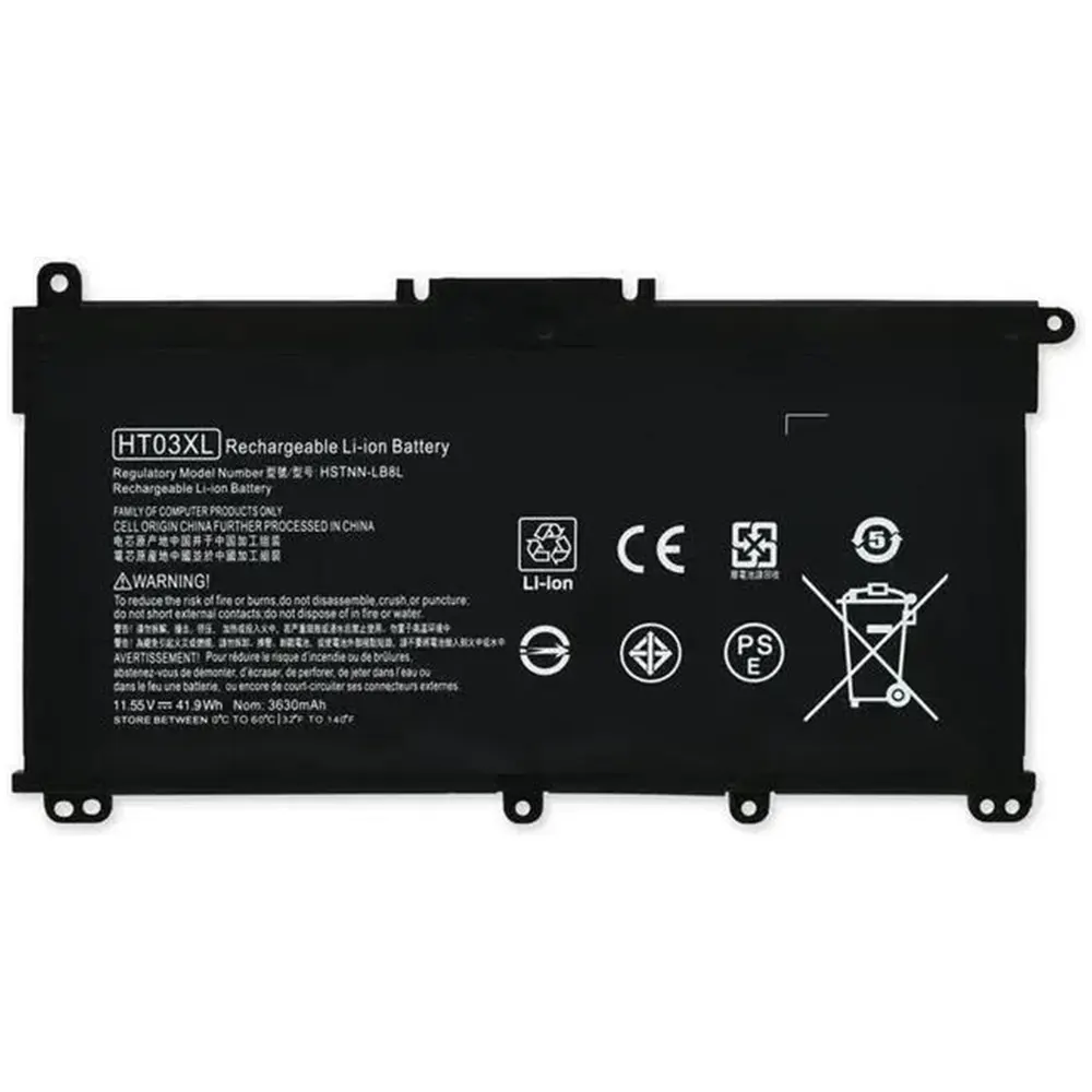 HP HT03XL High-Quality Replacement Battery | Pavilion, Envy & Notebook Series