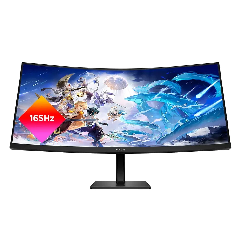 OMEN by HP 34-inch WQHD 165 Hz Curved Gaming Monitor – OMEN 34c (Open Box -  New)
