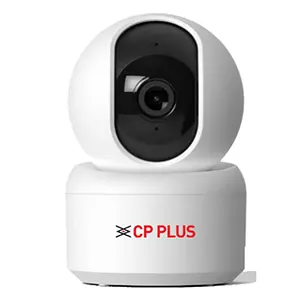 CP PLUS 2MP Full HD Smart Wi-Fi CCTV Home Security Camera | 360° with Pan Tilt | View & Talk | Motion Alert | Night Vision | SD Card (Upto 128 GB), Alexa & Google Support | IR Distance 10mtr | CP-E25A